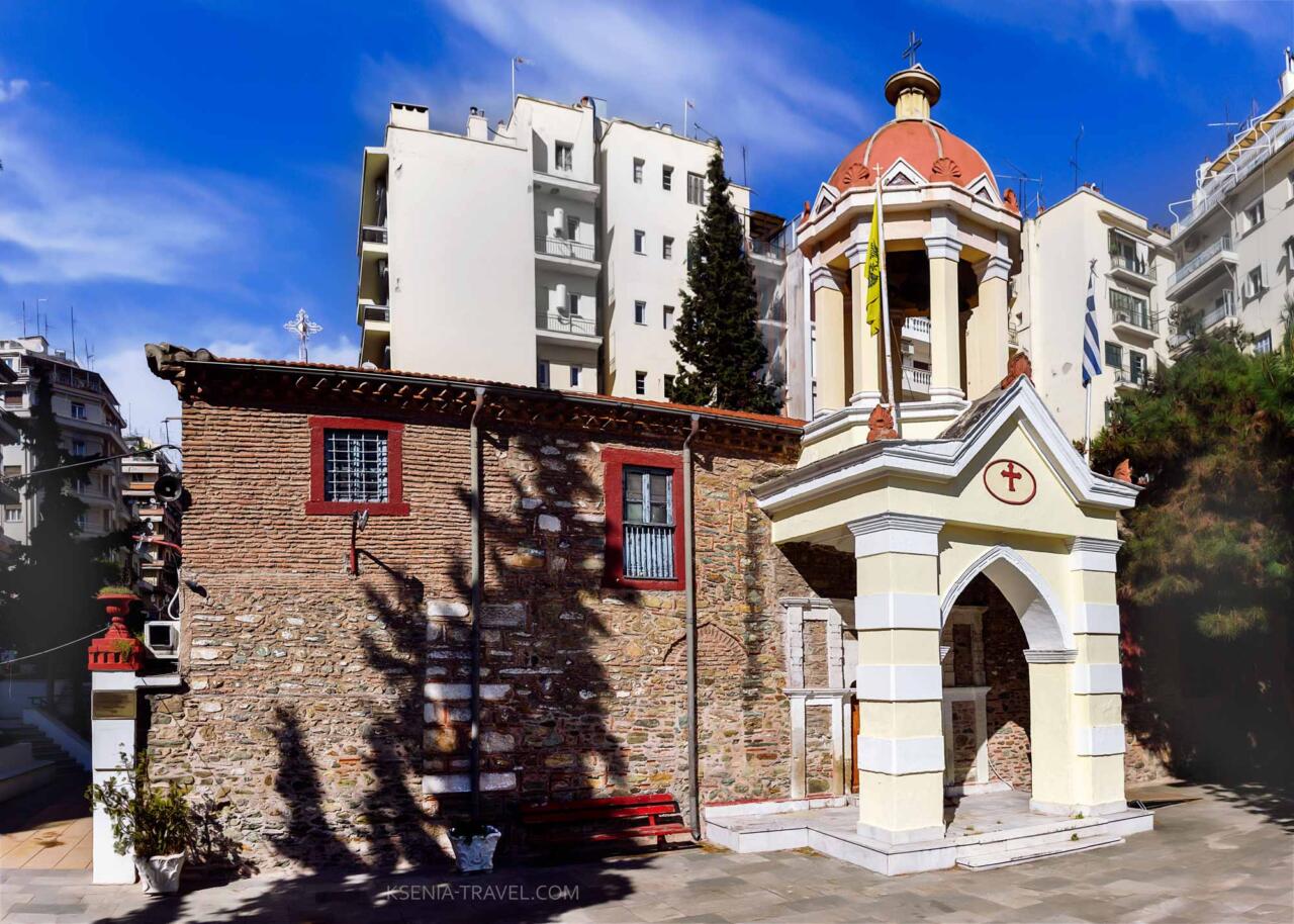 Храм Неа Панагия (Успения Пресвятой Богородицы, достопримечательности Салоники