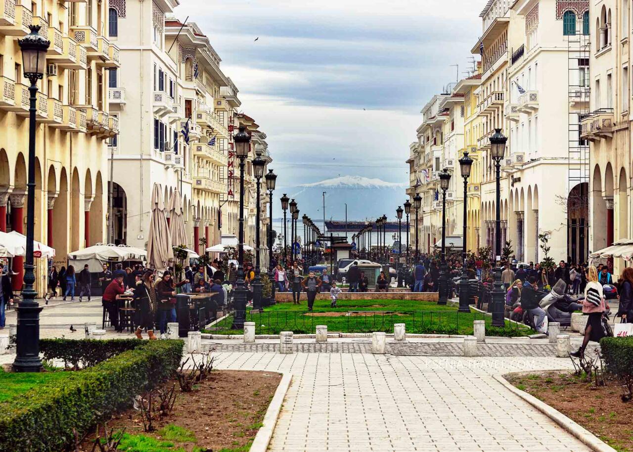 Улица Аристотеля, Салоники